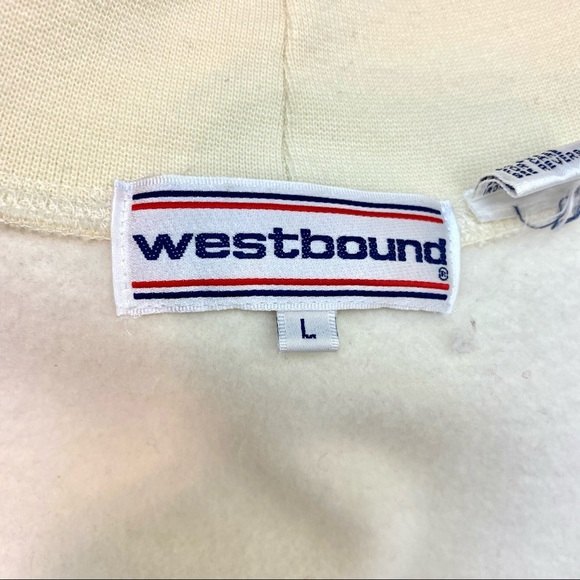 Westbound Vintage Embroidered Mock Neck Christmas Tree Sweatshirt - Picture 6 of 9